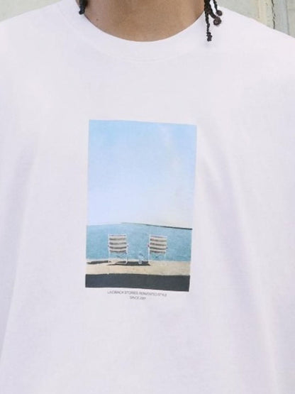 Short sleeve T-shirt with print
