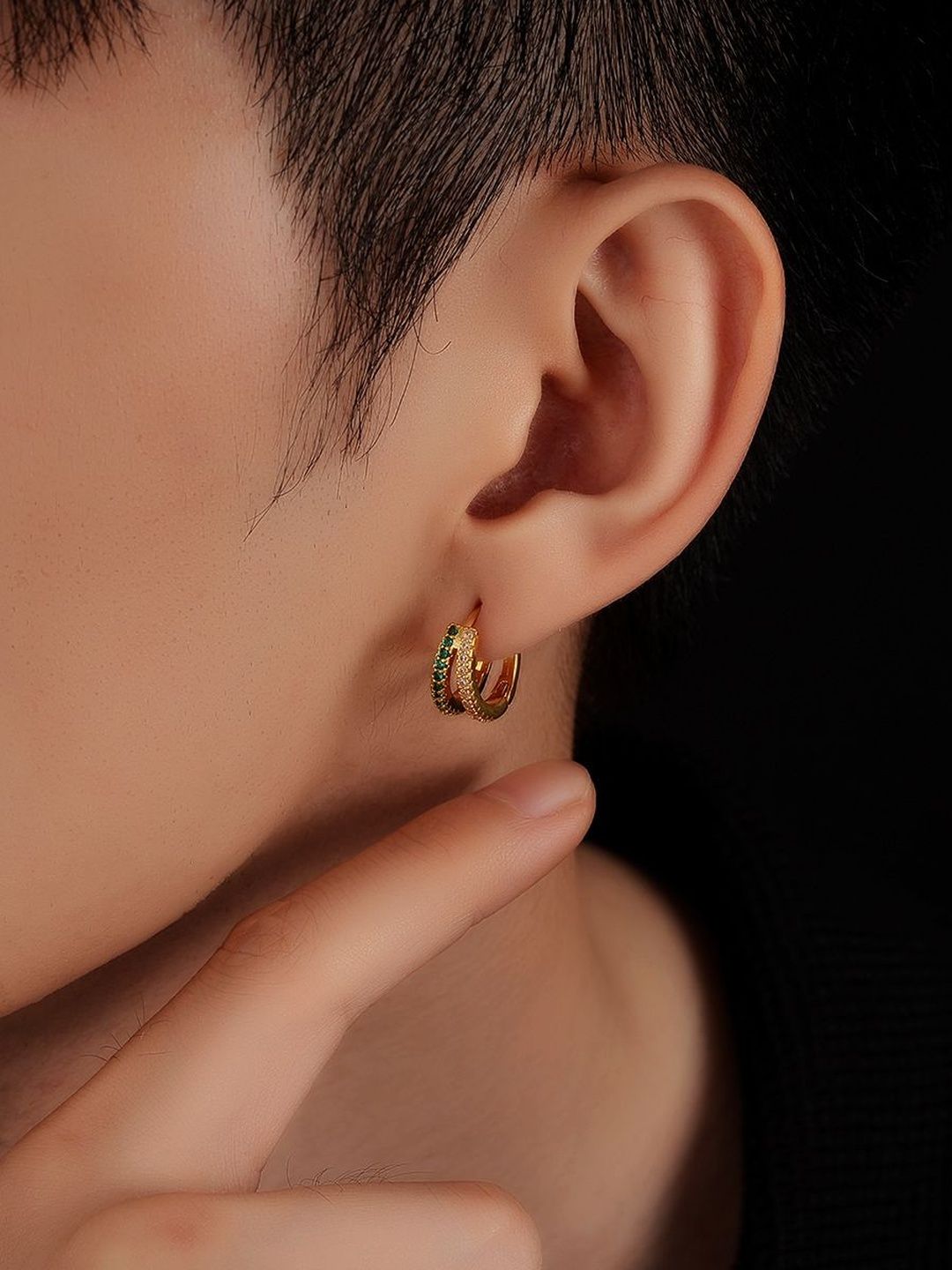 Classic Half Hoop Earrings