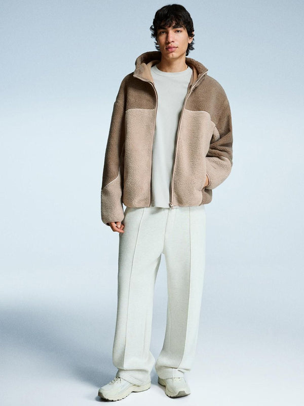 Faux shearling jacket