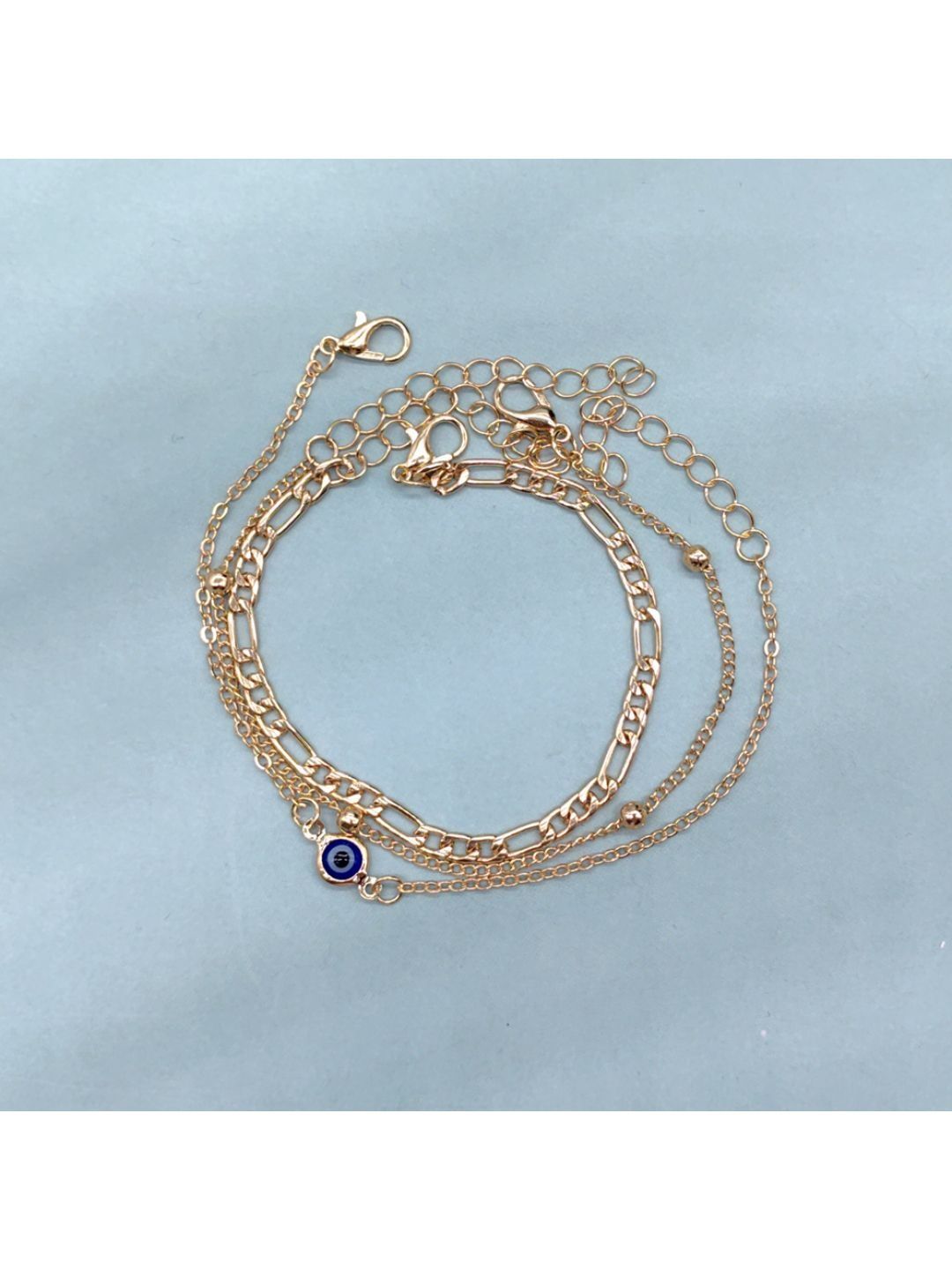 SALTY Women 3 Charm Bracelet