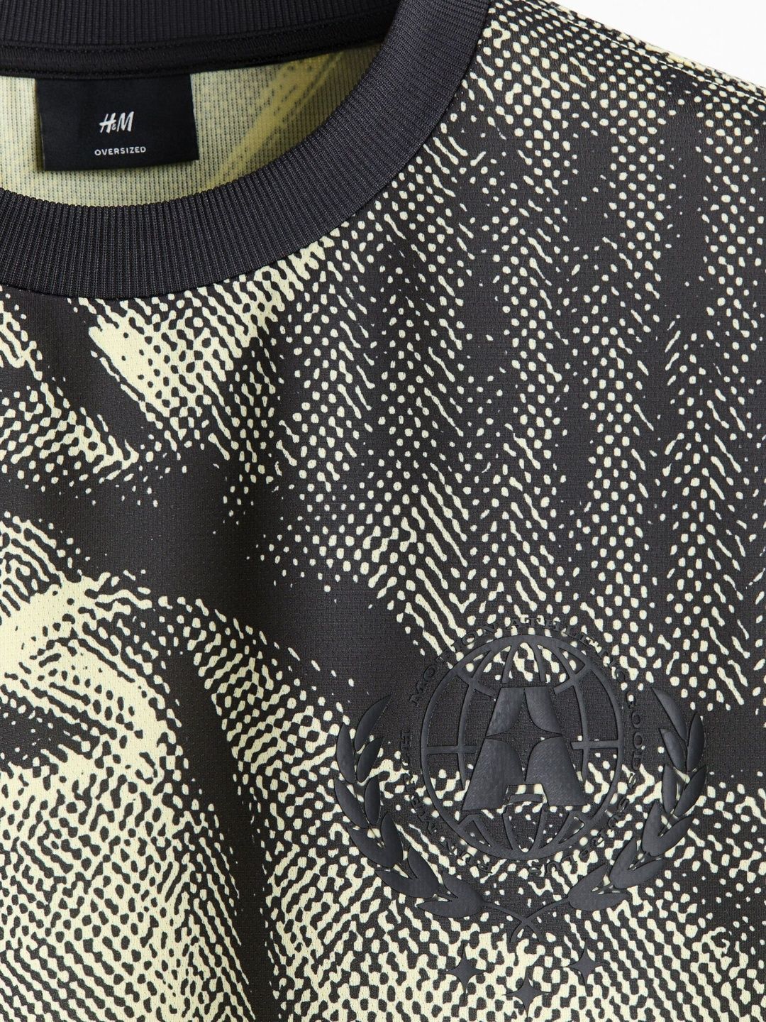 Oversized Fit Boxy-Style Printed T-Shirt
