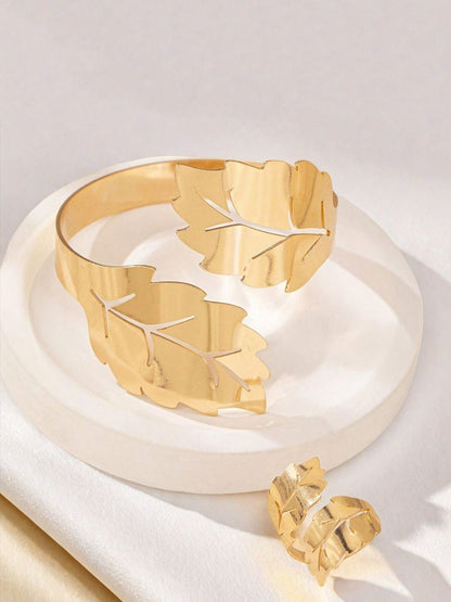 Gold-Plated Jewellery Set
