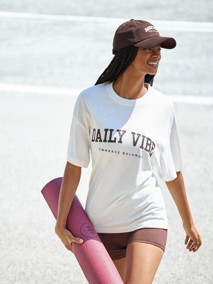 Short sleeve T-shirt with print