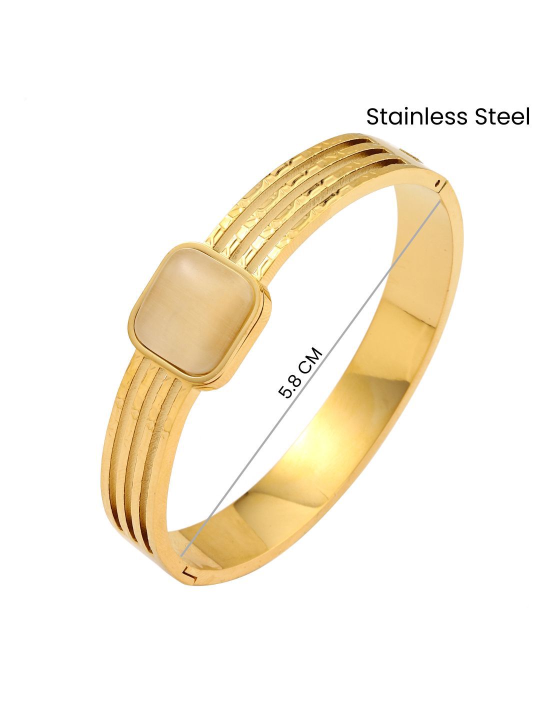 SALTY Stainless Steel Bangle Style Bracelet