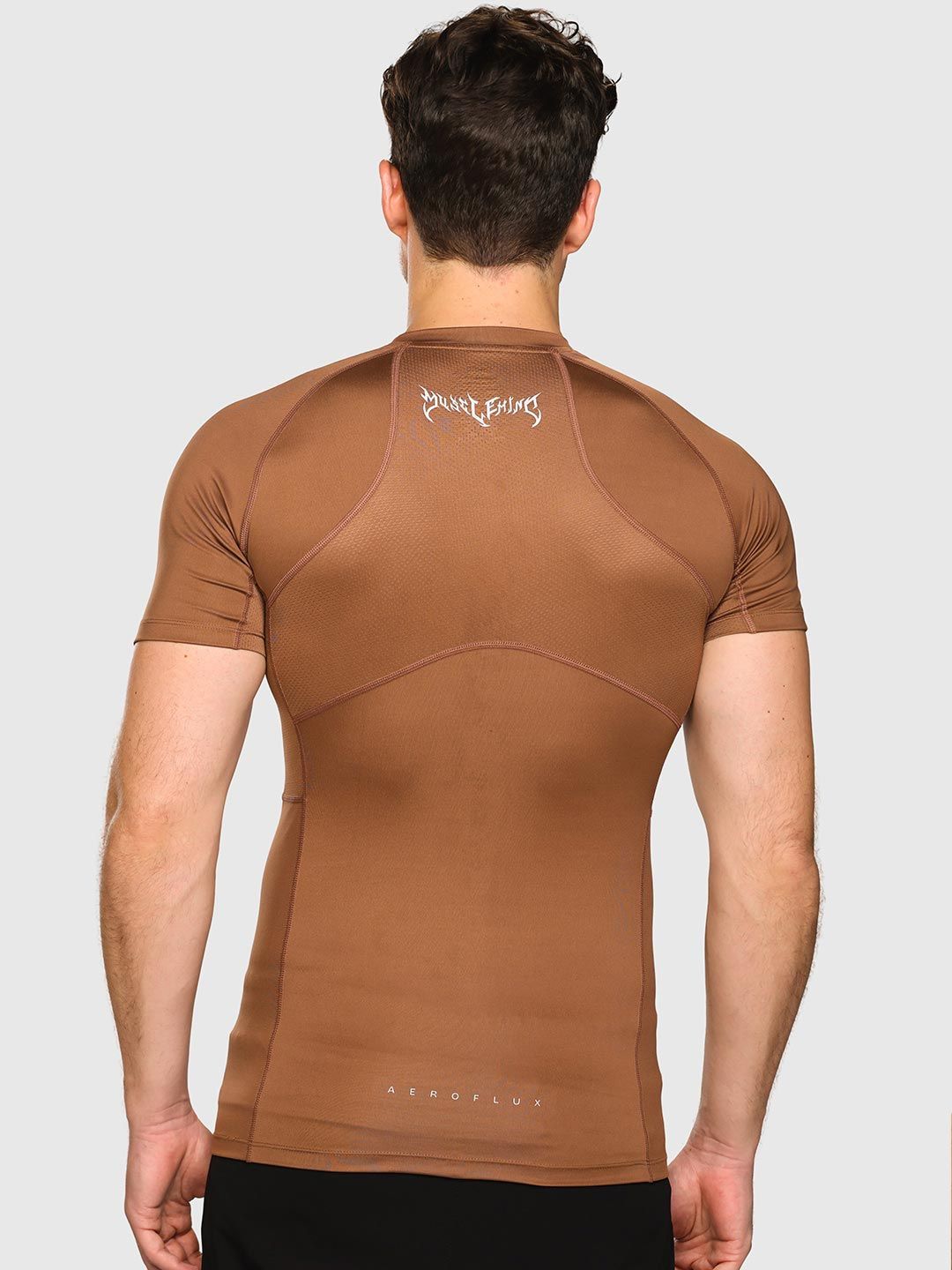 Animal Printed Compression T-shirt