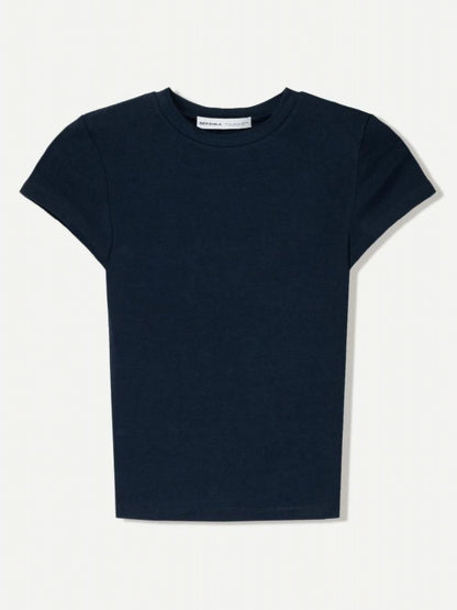Short sleeve crew neck T-shirt