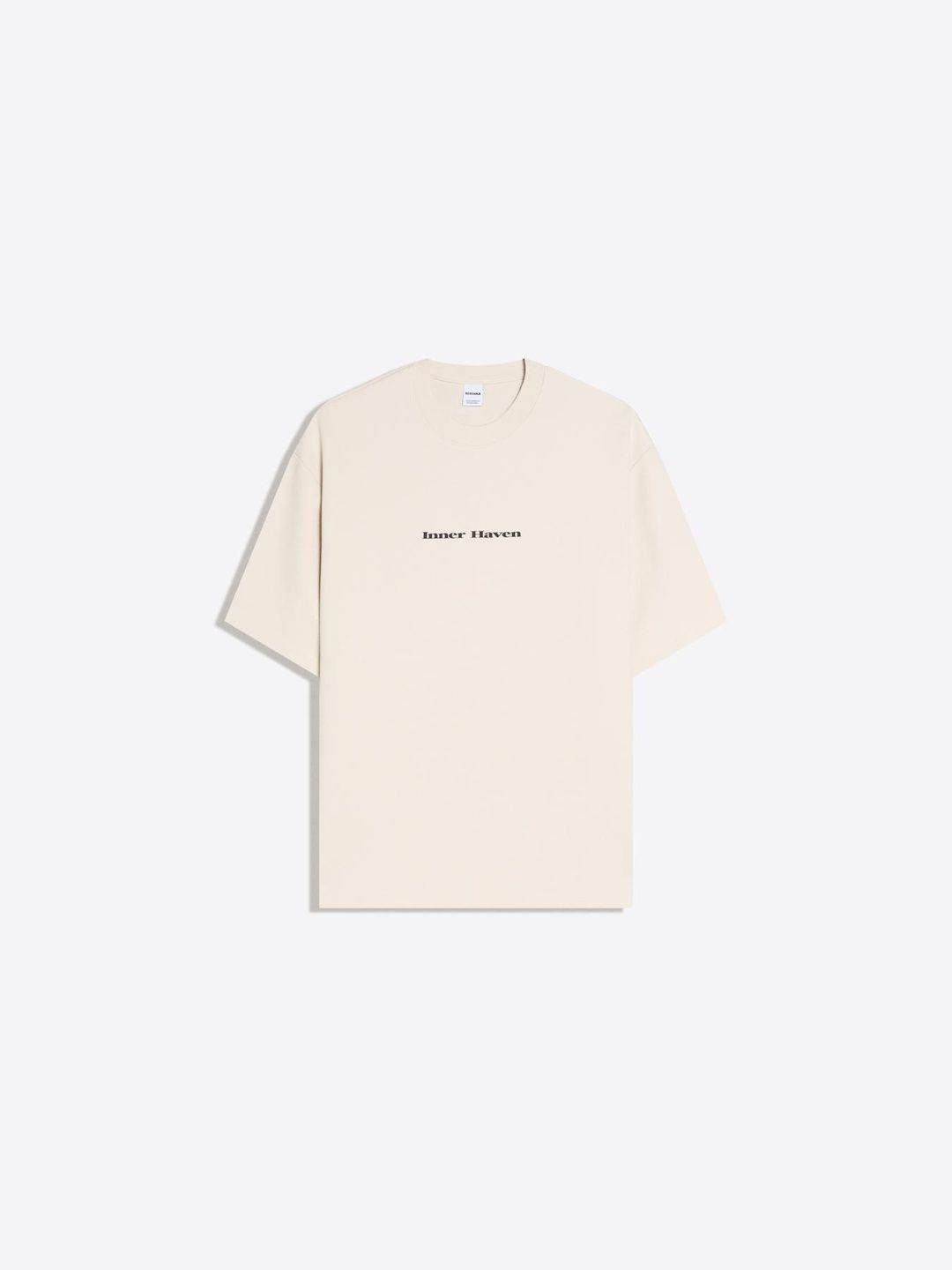 Short sleeve fleece print T-shirt