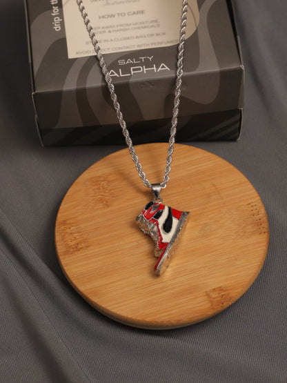 SALTY Men Contemporary Jordan Pendants with Chains