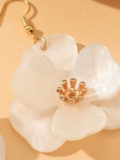Floral Drop Earrings