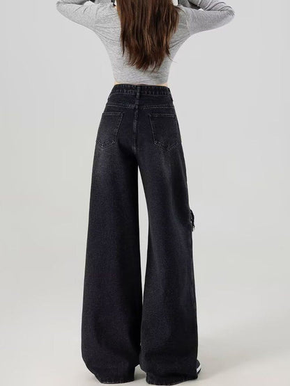Women Flared Mid-Rise Mildly Distressed Light Fade Jeans