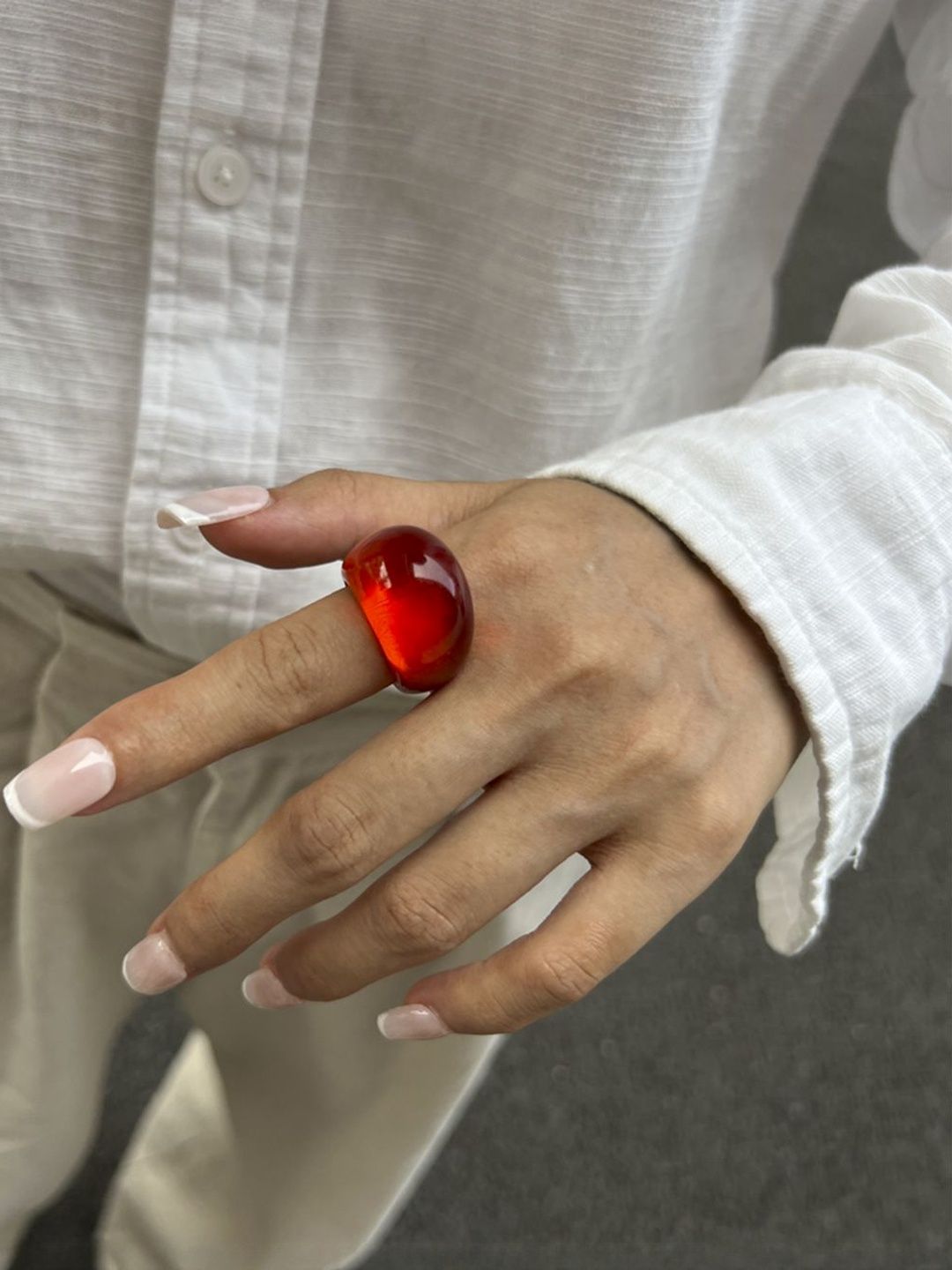 Resin Finger Ring