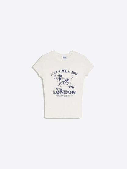 Short sleeve print T-shirt