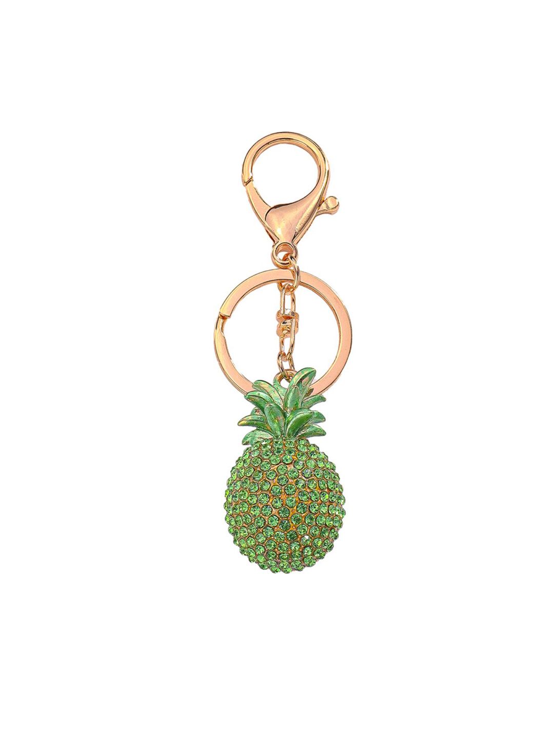 SALTY Pineapple Crystal Bag Charm