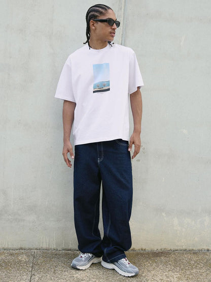 Short sleeve T-shirt with print