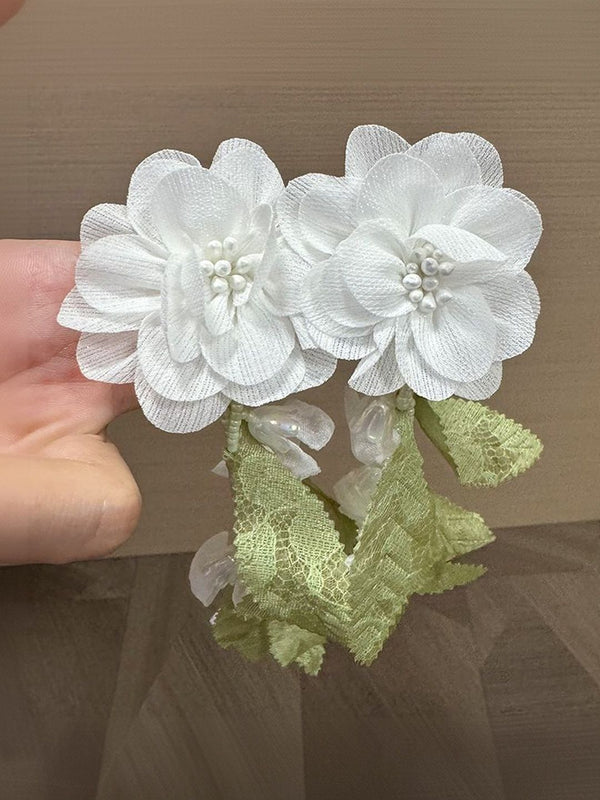 Floral Drop Earrings