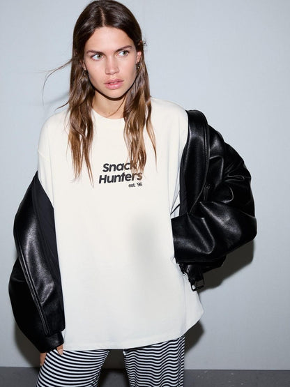 Short sleeve print T-shirt