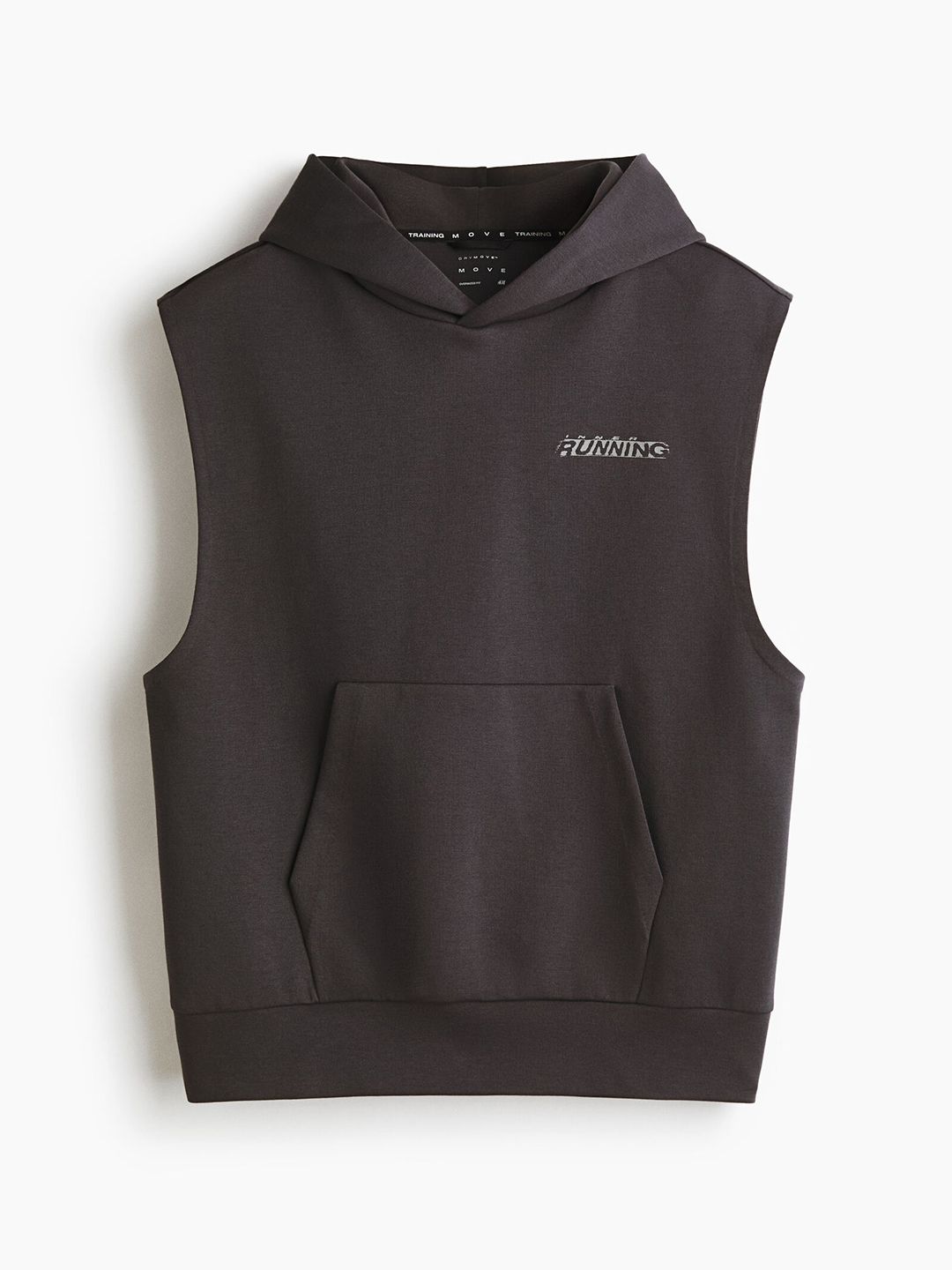 Sleeveless Sports Hoodie With DryMove