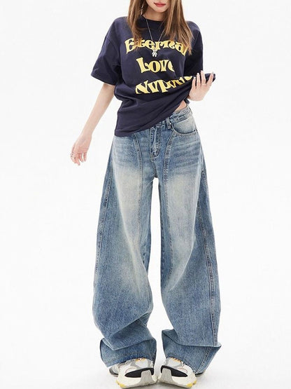Women Flared Mid-Rise Light Fade Jeans