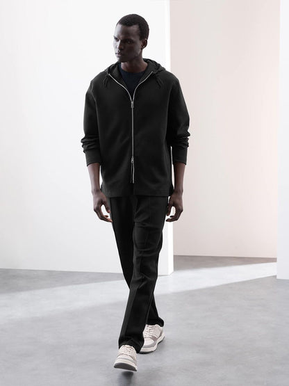 Cotton Rich Zip Up Hoodie