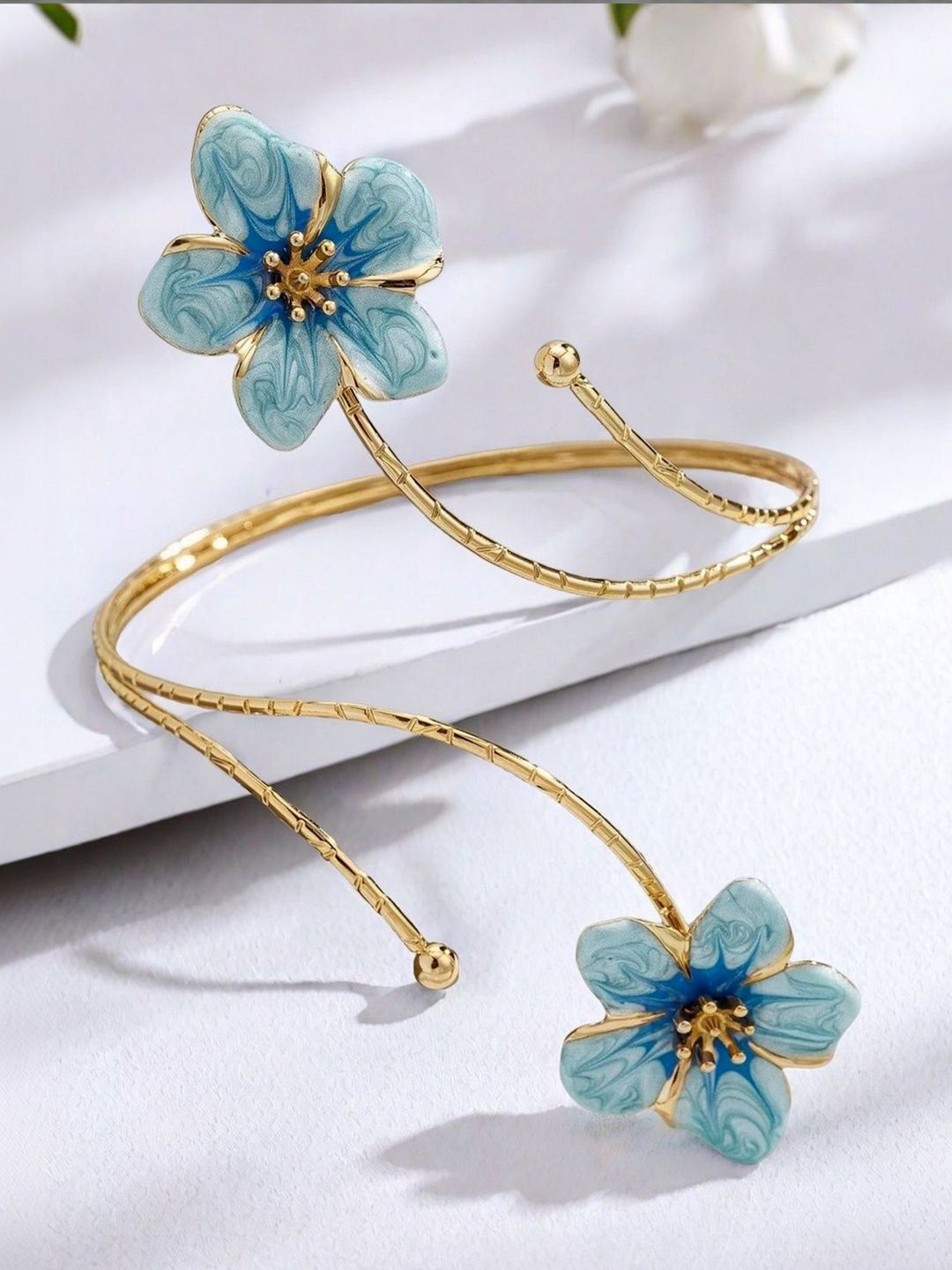 Women Gold-Plated Armlet Bracelet
