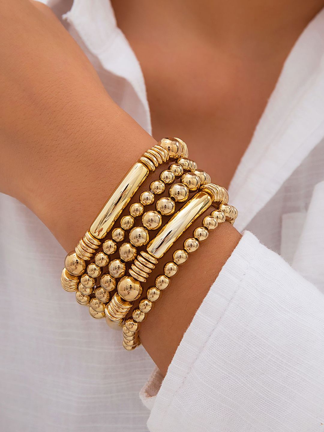 Women Gold-Plated Bracelet