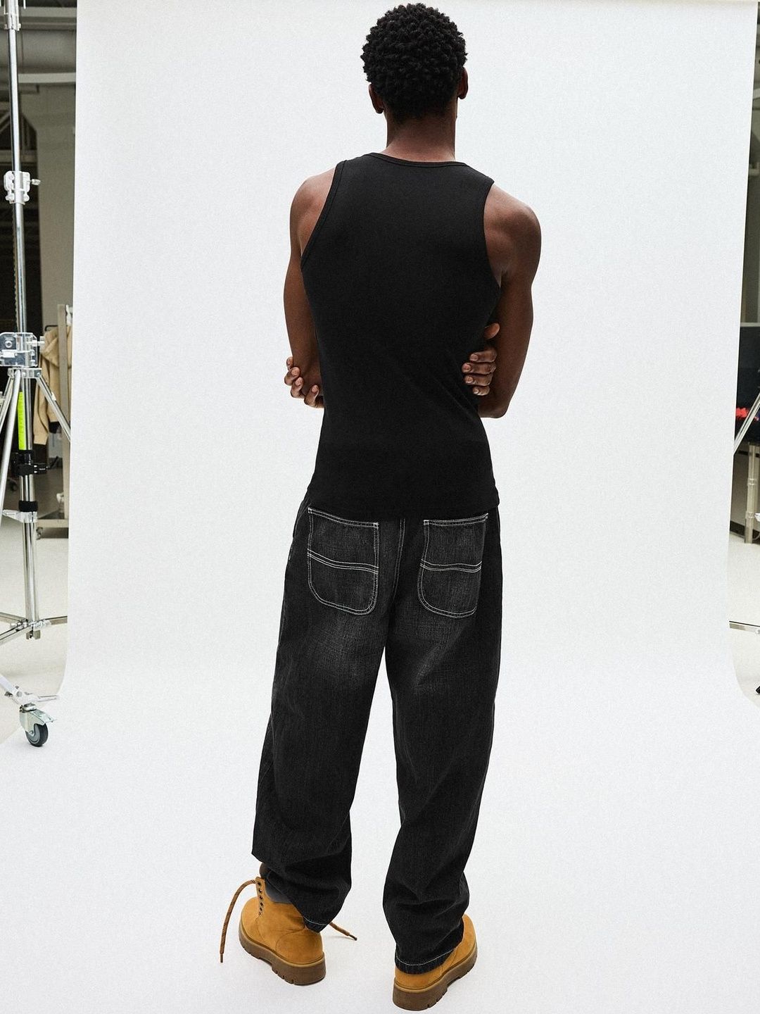 Ribbed vest top