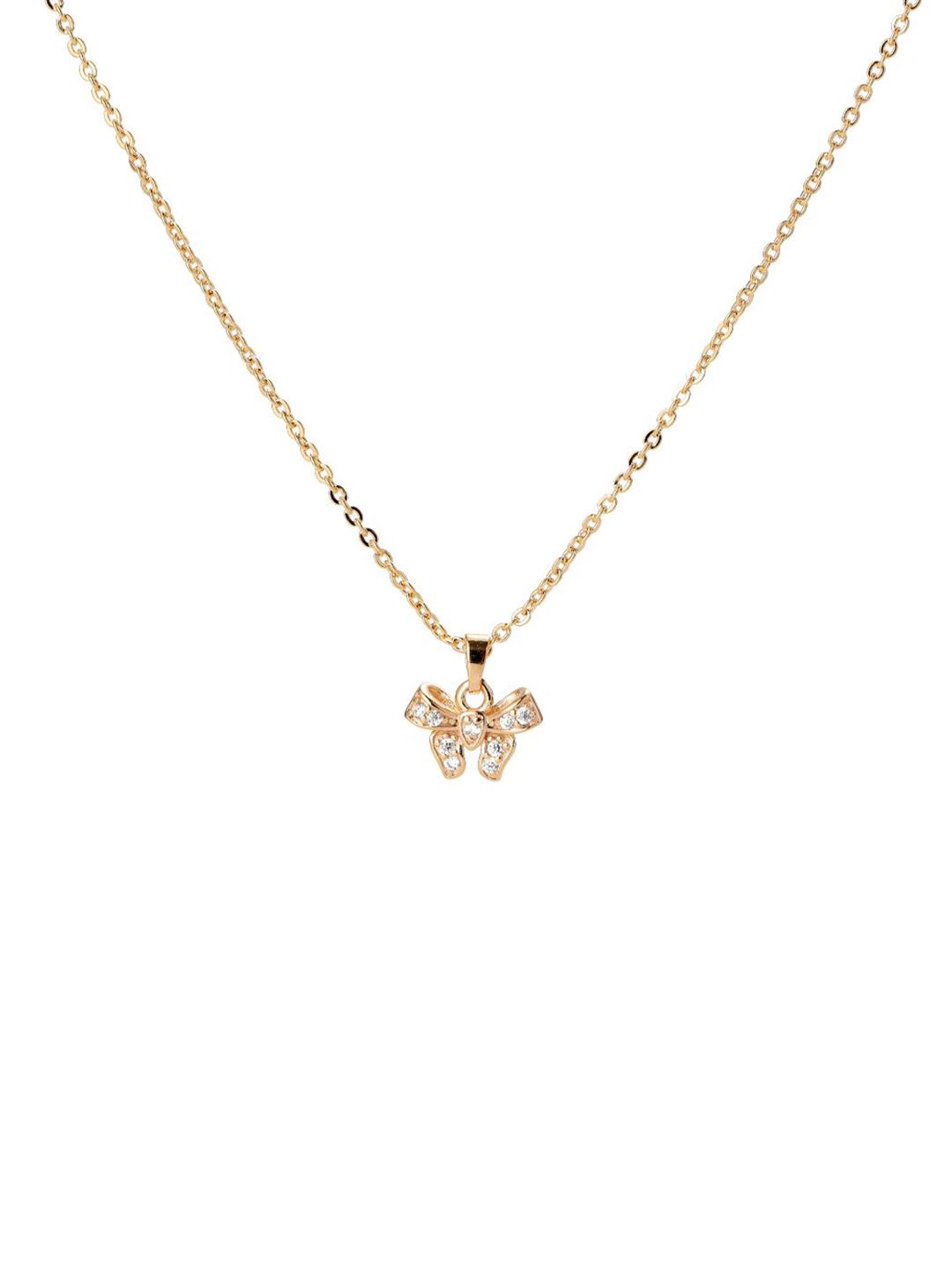 SALTY Sweet Bow Neckalce for Women & Girls