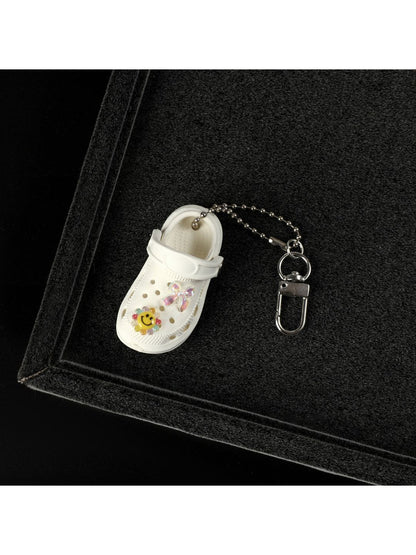 SALTY White Smiley Mini Crocs Charms
