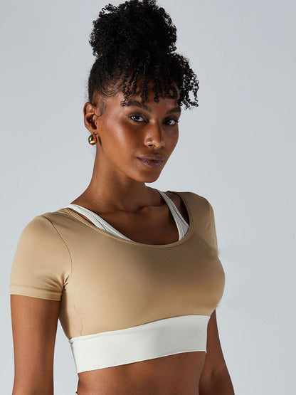 Nude Duotone Top