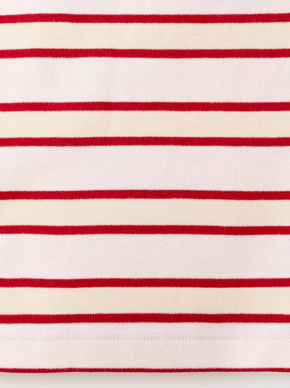 Women Striped Pure Cotton T-shirt