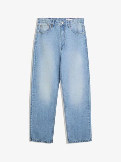 Pure Cotton Baggy Jeans