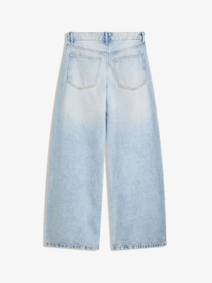 Pure Cotton Boyfriend Jeans