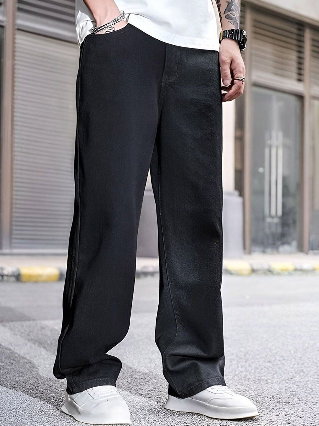 Men Low-Rise Stretchable Jeans