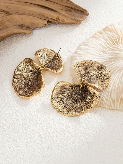 Oval Drop Earrings