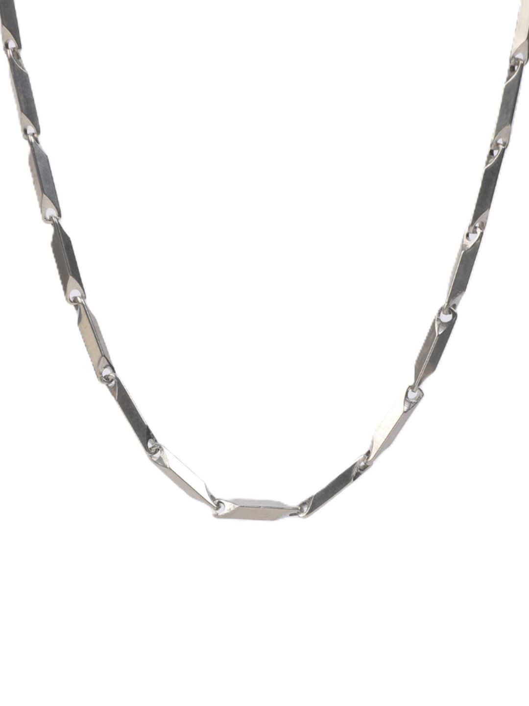 SALTY Men Stainless Steel Figaro Style Chain
