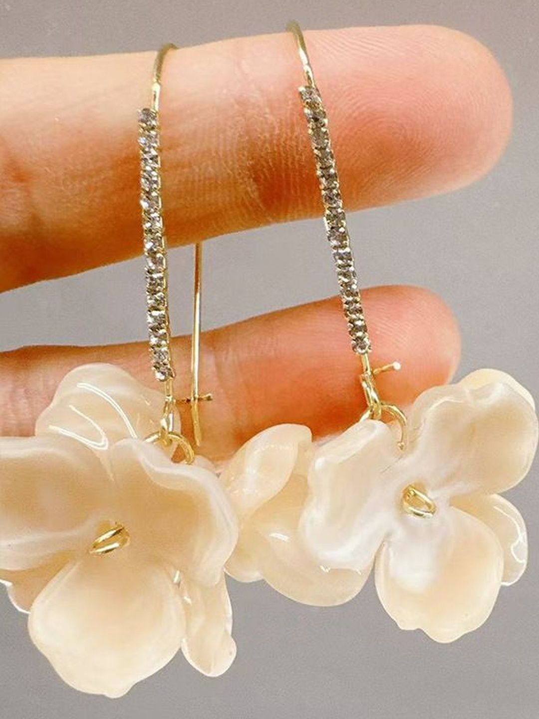 Floral Drop Earrings
