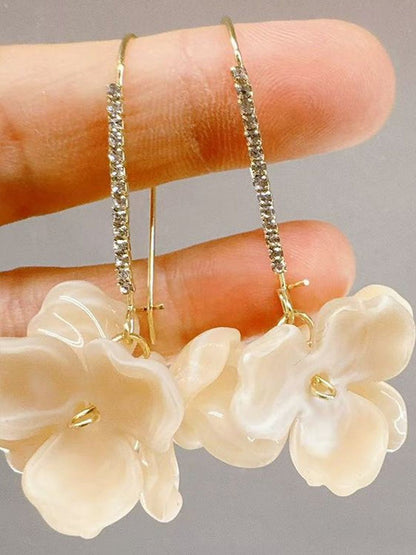 Floral Drop Earrings