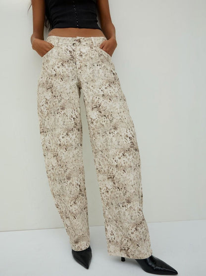 Women Regular Fit Low-Rise Cotton Jeans