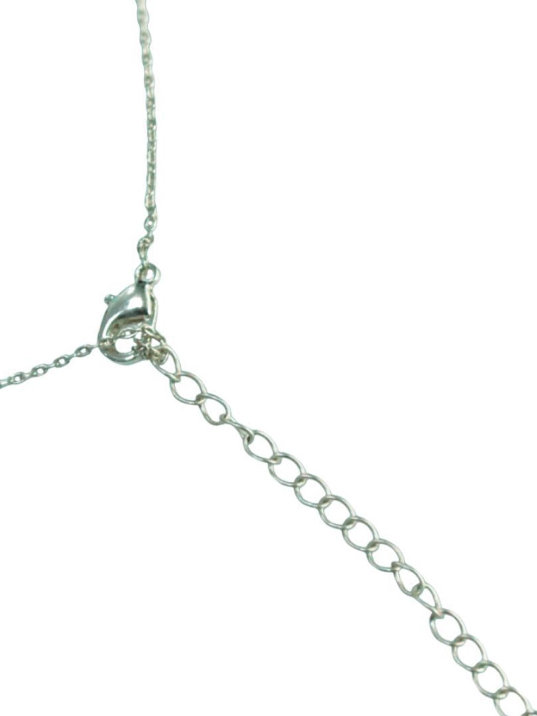 SALTY Stainless Steel Artificial Stones Studded Chain