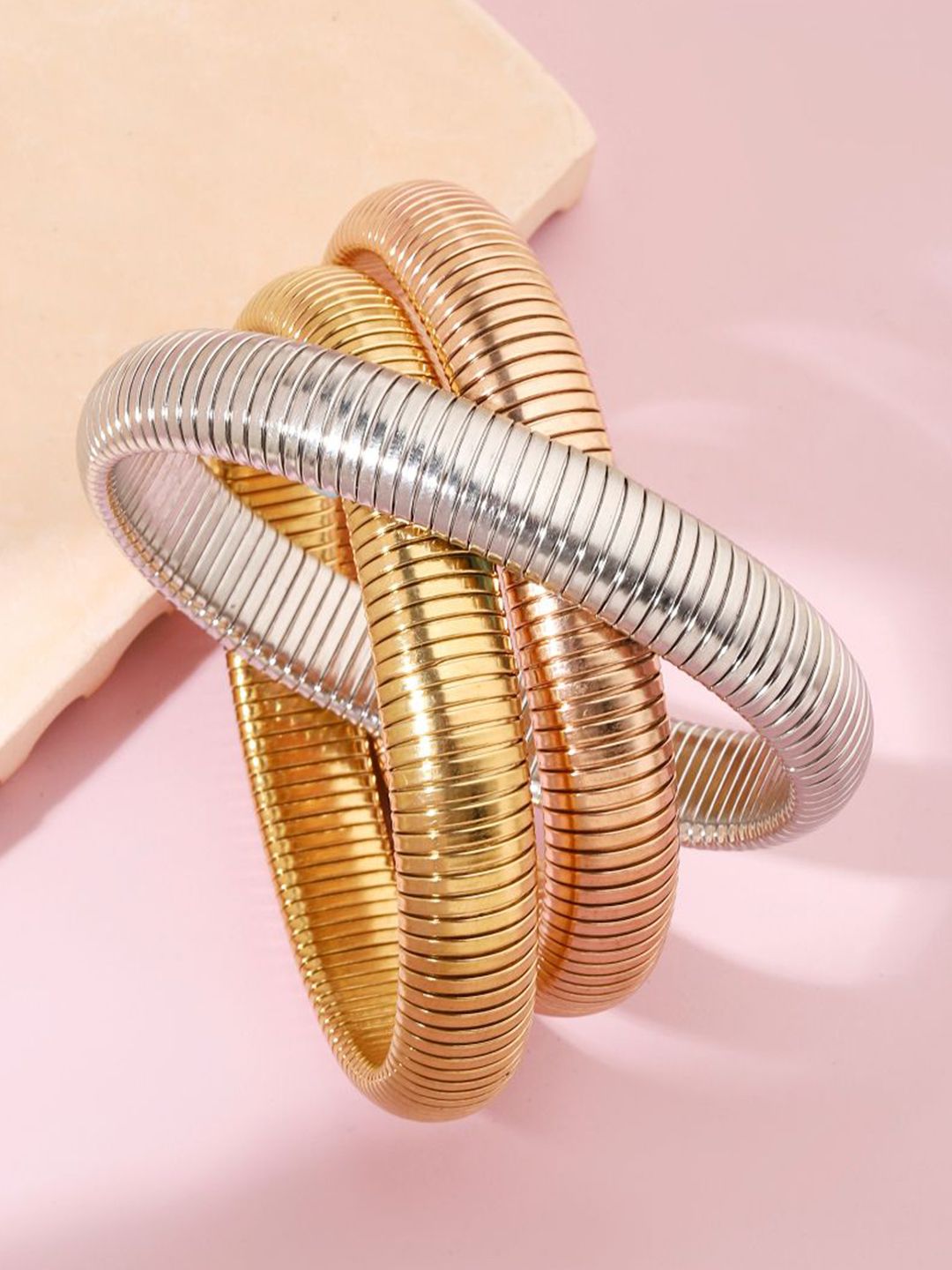 SALTY Warm Up Bold Gold Bracelet