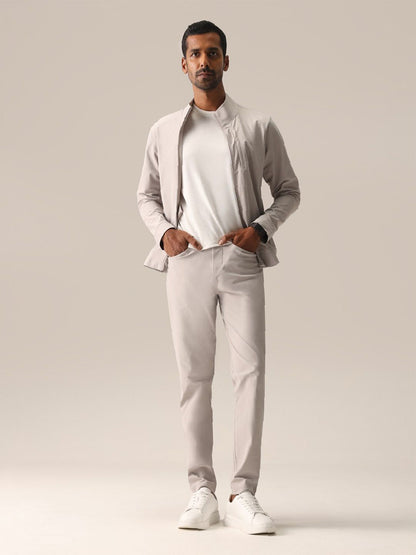 Men Lightweight Open Front Jacket
