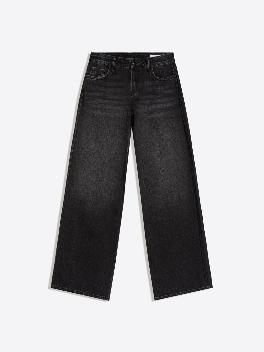 Low-Rise Wide-Leg Jeans