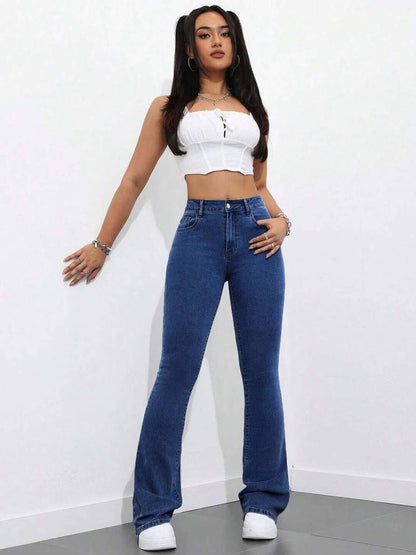 Women Slim Fit High-Rise Stretchable Jeans