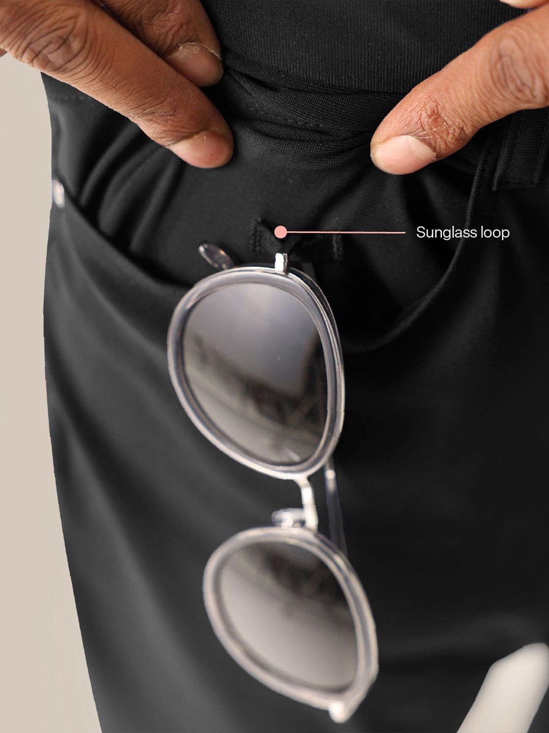 Men's  Black Solid Regular Fit The Legendary Pants