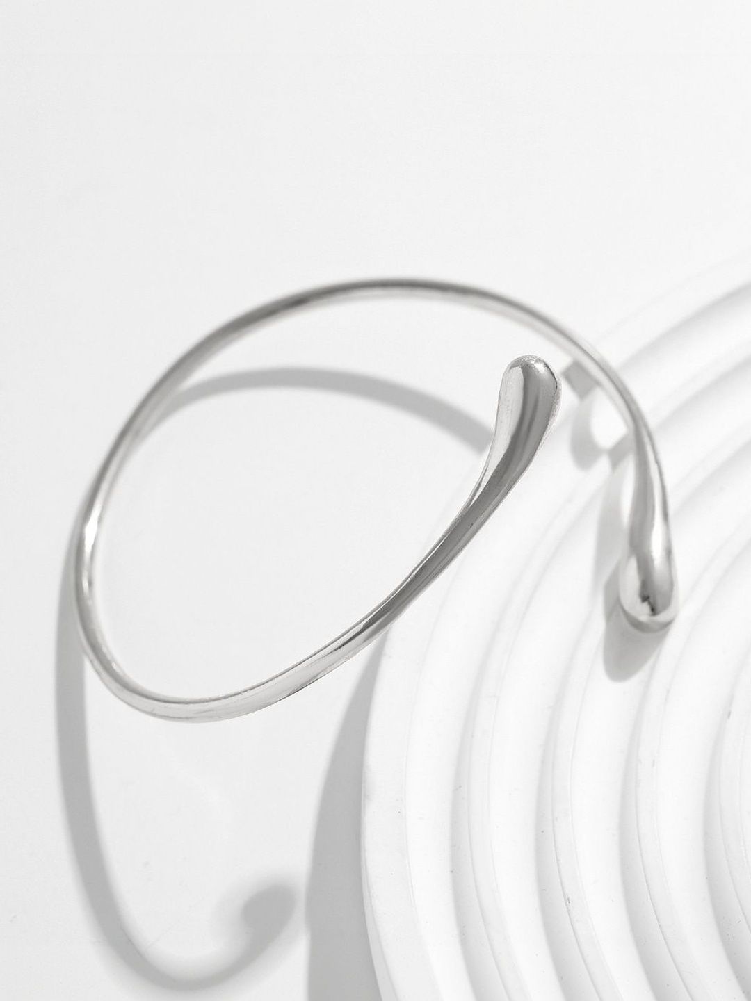 Women Silver-Plated Armlet Bracelet