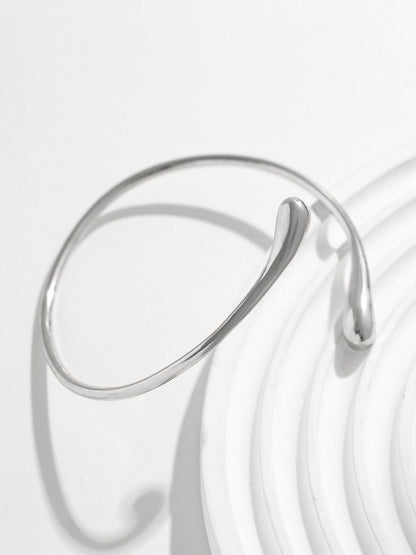 Women Silver-Plated Armlet Bracelet