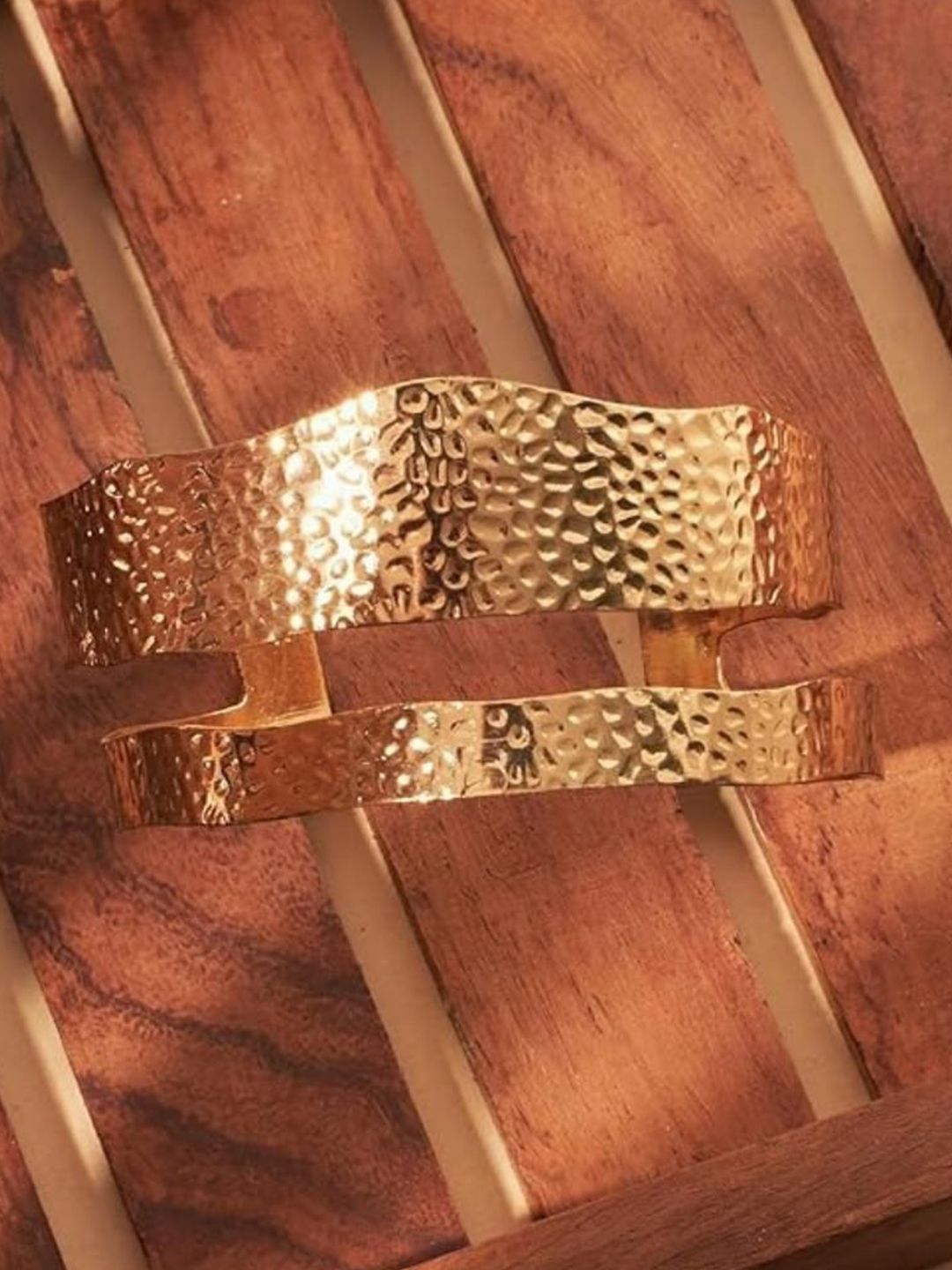 SALTY Women Stainless Steel Giggles Cuff Bracelet