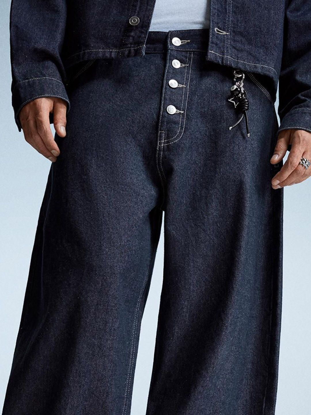 Men Barrel Jeans