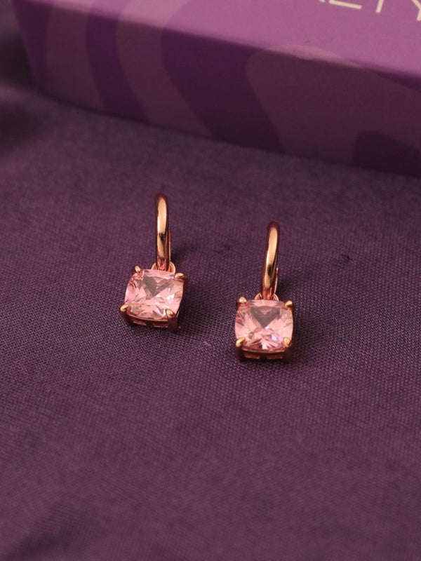 SALTY Contemporary Cupid's Gem Hoop Earrings