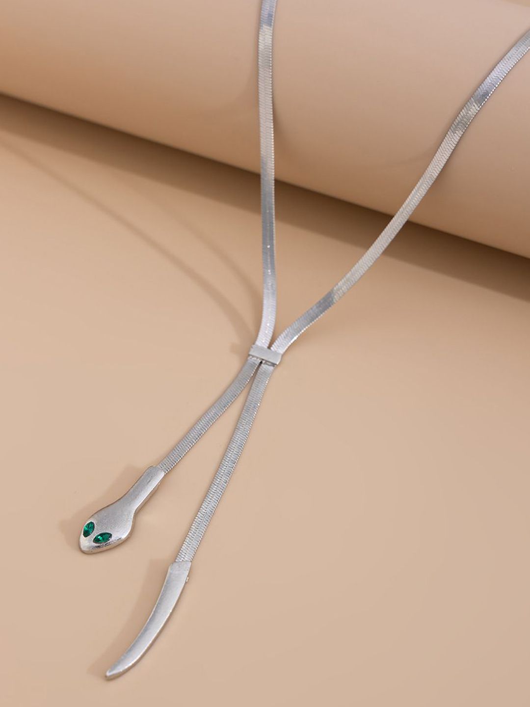 Silver-Plated Minimal Necklace